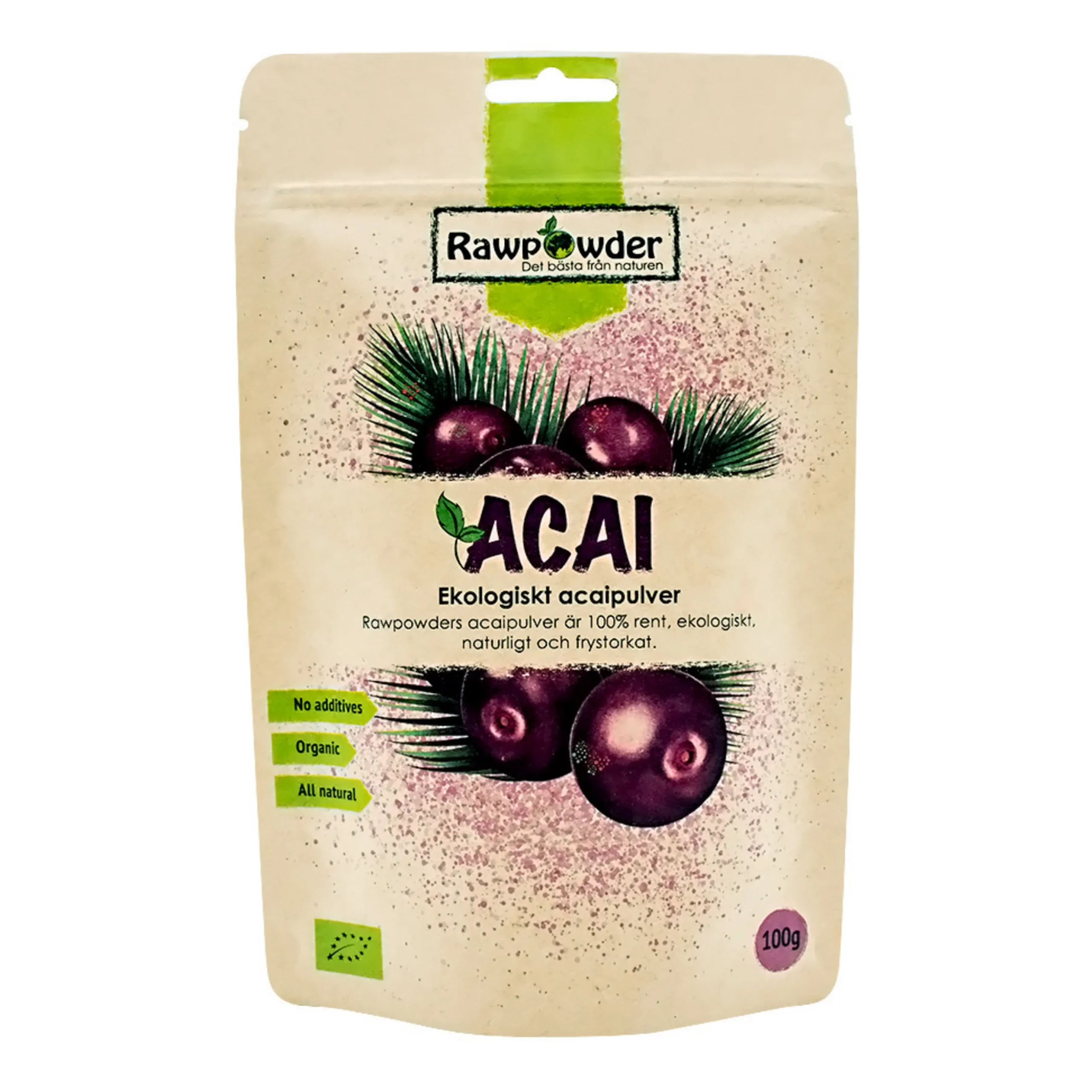 Acaibärspulver 100g