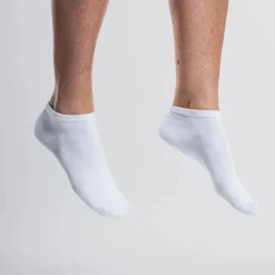 Bambustrumpor Low Cut Vit 39-42 3-pack