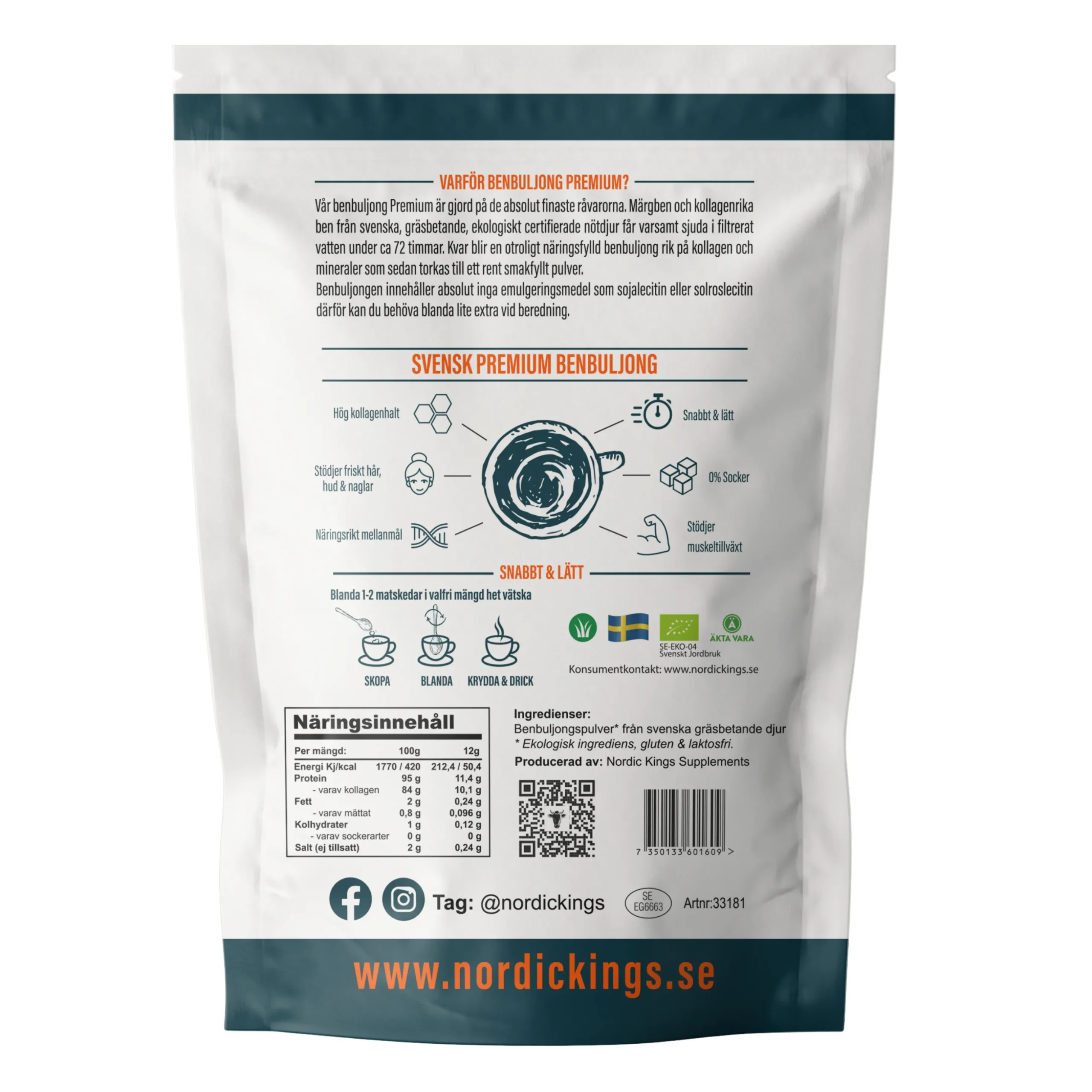 Benbuljong Premium Ekonomipack 3x500g