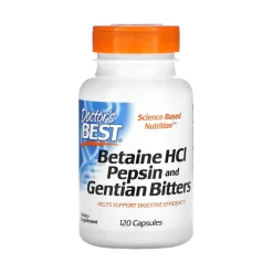Betaine HCI Pepsin & Gentian Bitters 120k