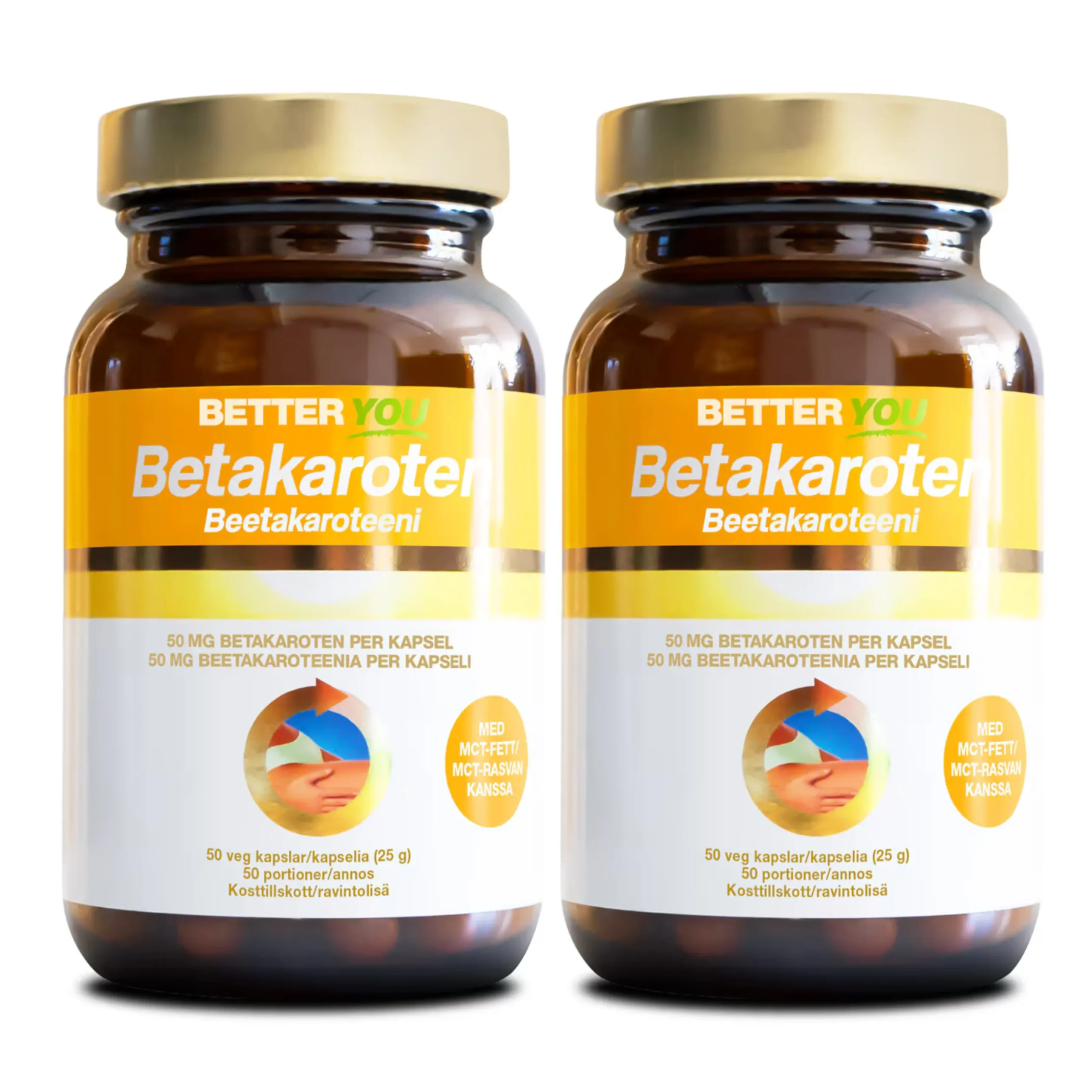 Betakaroten Ekonomipack 50mg 2x50k