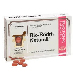 Bio-Rödris Naturell 120t