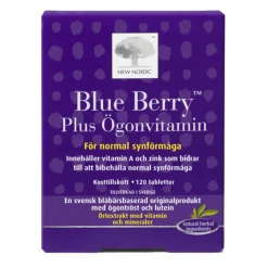 Blue Berry Plus Ögonvitamin 120t