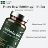 B12-vitamin Adenosyl-/Metylkobalamin 1500mcg + Folat Ekonomipack 2x90t