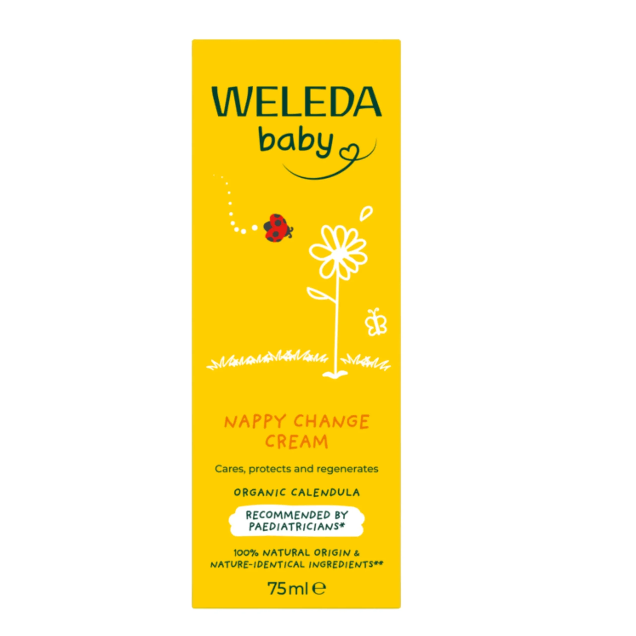 Calendula Nappy Change Cream Fragrance Free 75ml