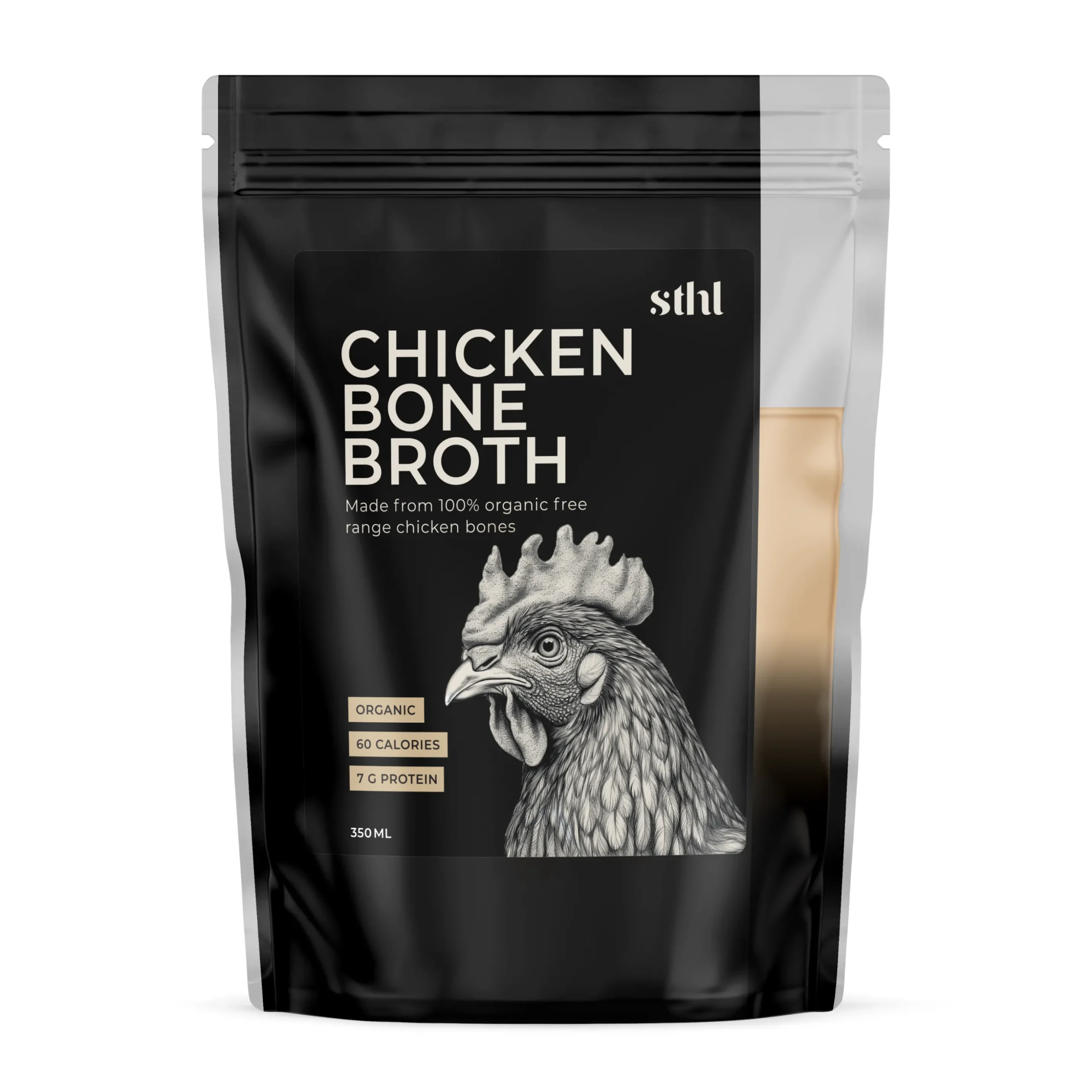 Chicken Bone Broth Påse Eko 350ml