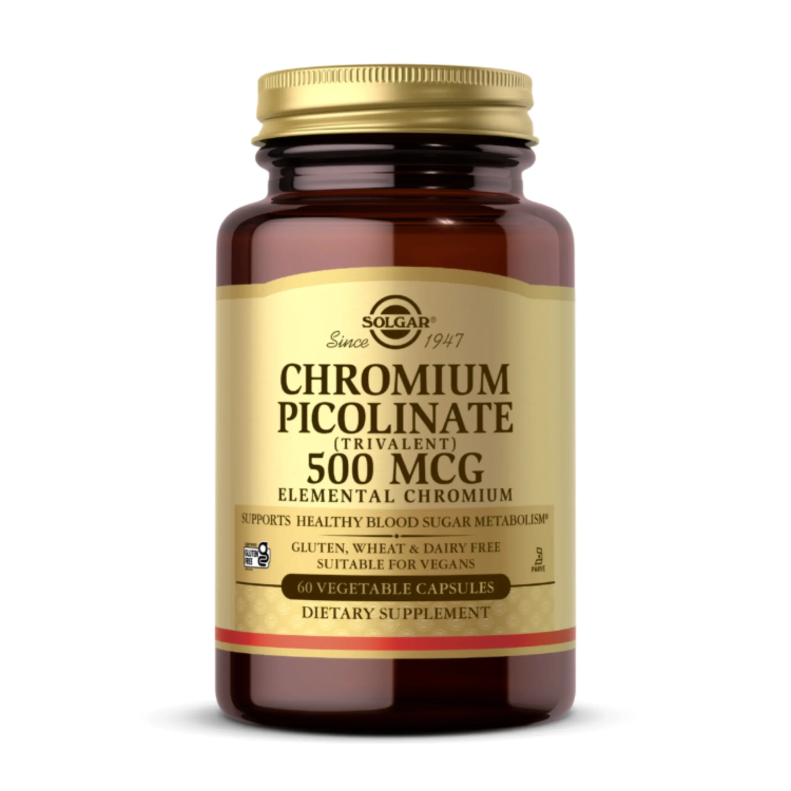 Chrom Picolinate 500mcg 60k