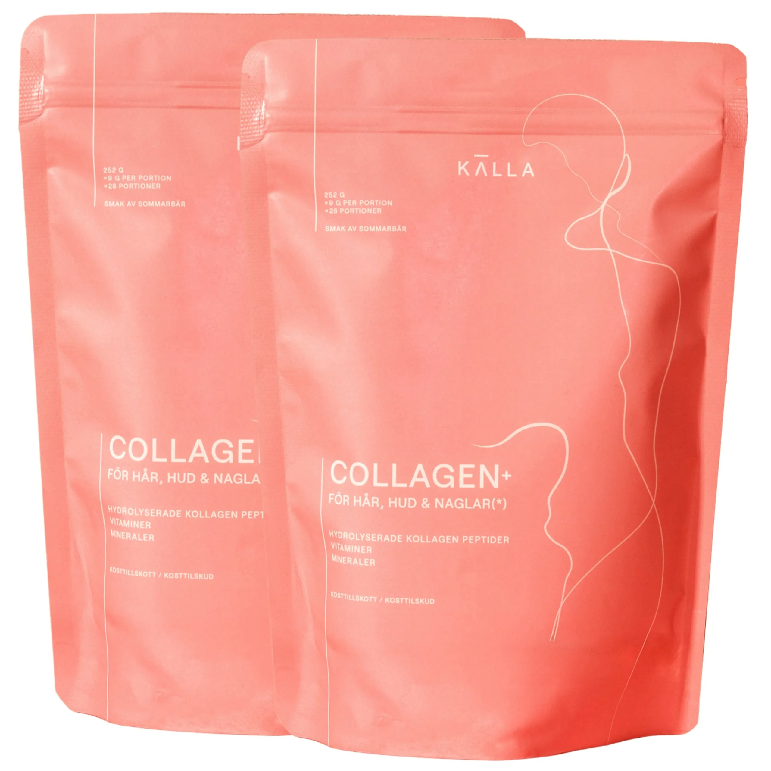 Collagen+ Pink Grapefruit Ekonomipack 2x252g