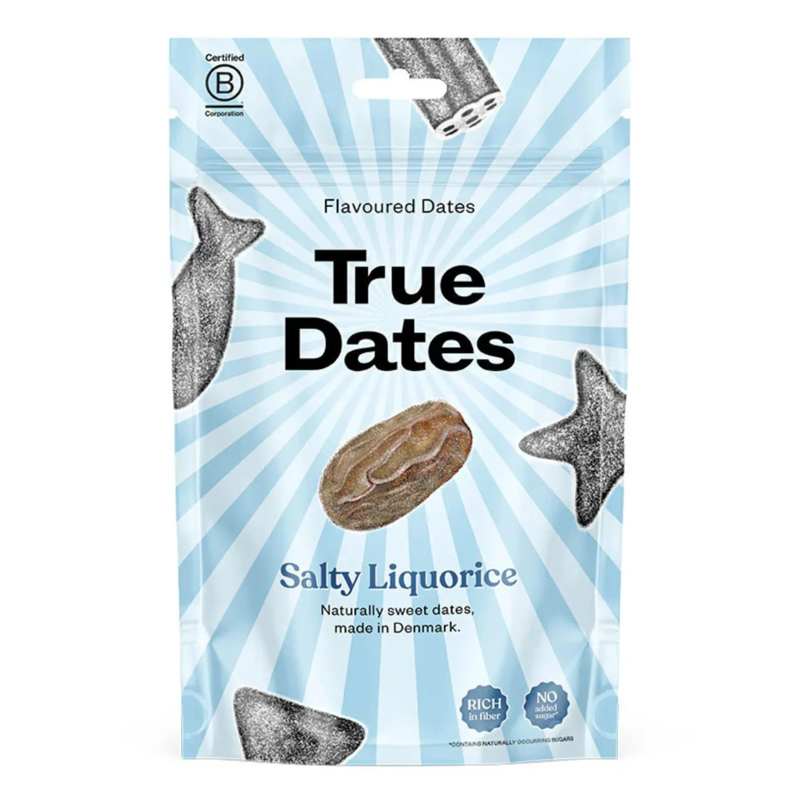 Dates Salty Liqourice 100g