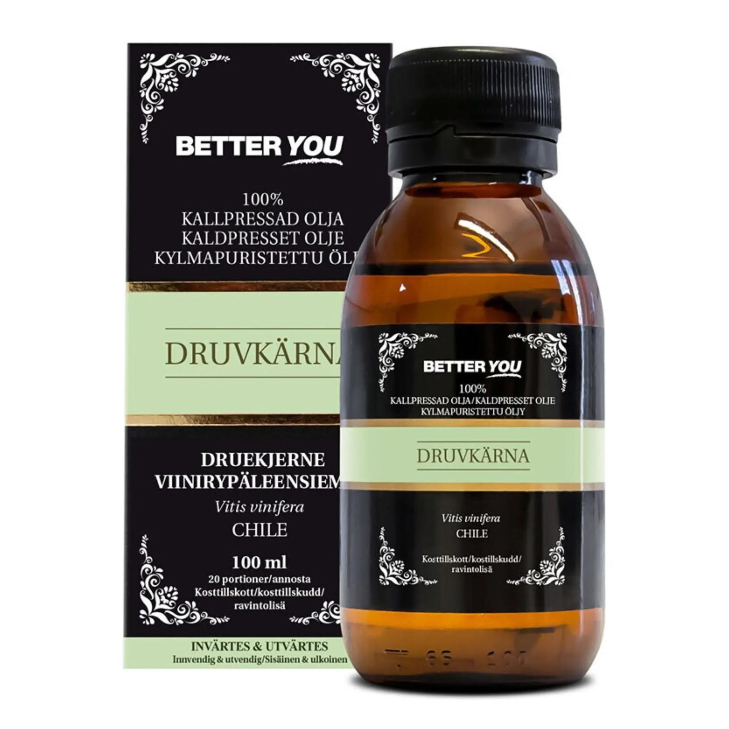 Druvkärnolja Kallpressad 100ml