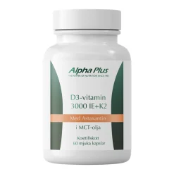 D3-vitamin 3000IE + K2 60k
