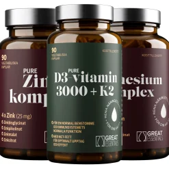 Essentials Startkit x D3+K2, Magnesium & Zink