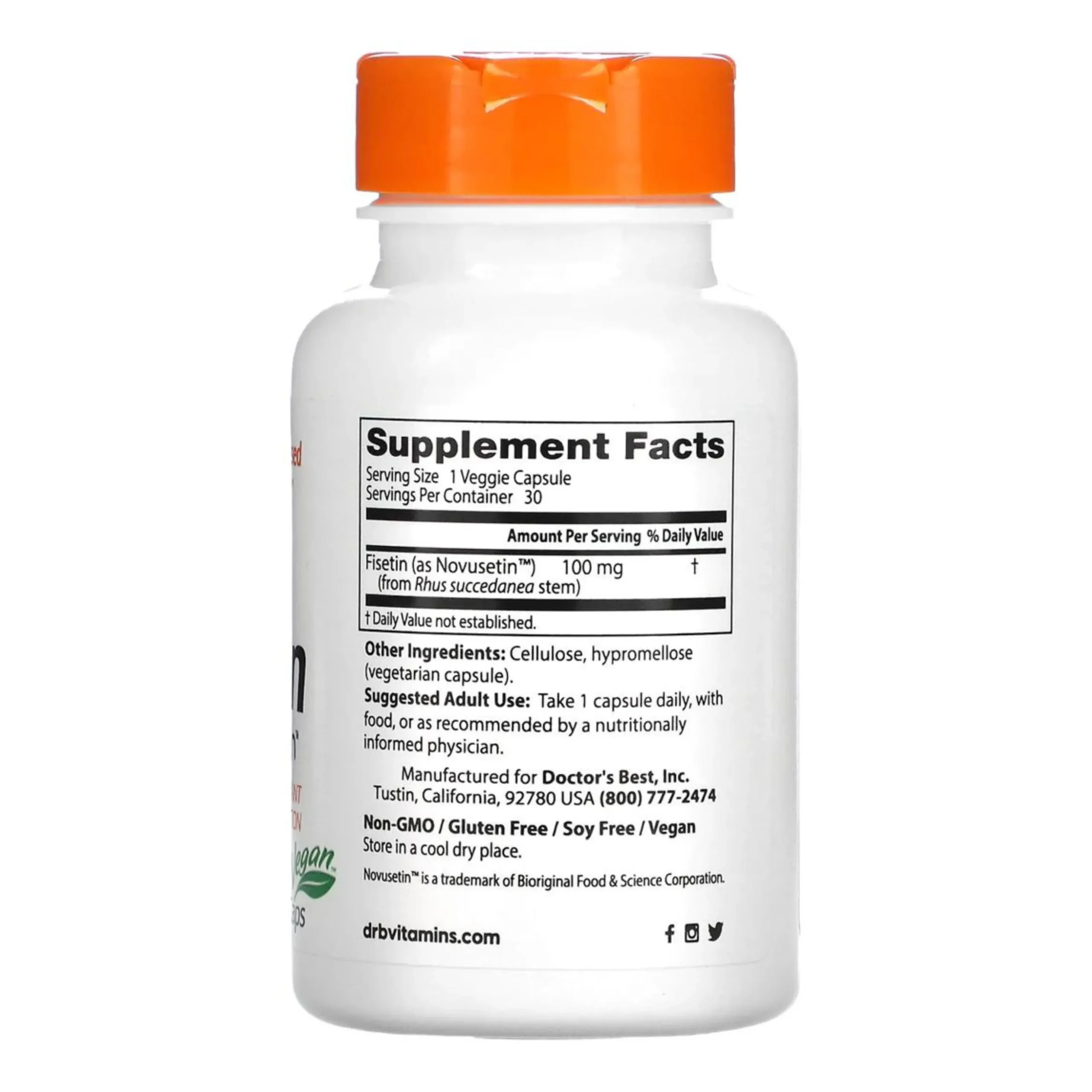 Fisetin with Novusetin 100mg 30k