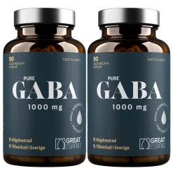 GABA 1000mg Ekonomipack 2x90k