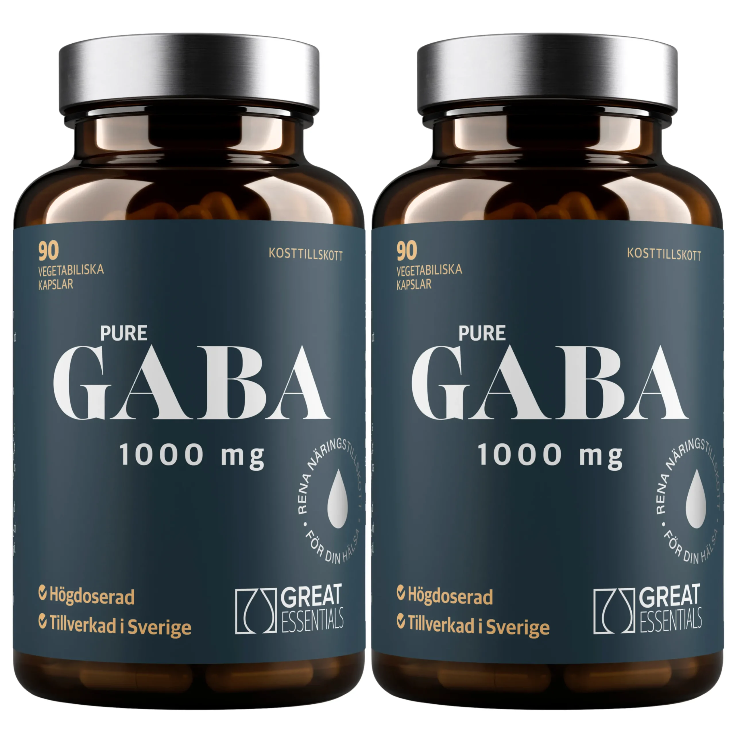 GABA 1000mg Ekonomipack 2x90k