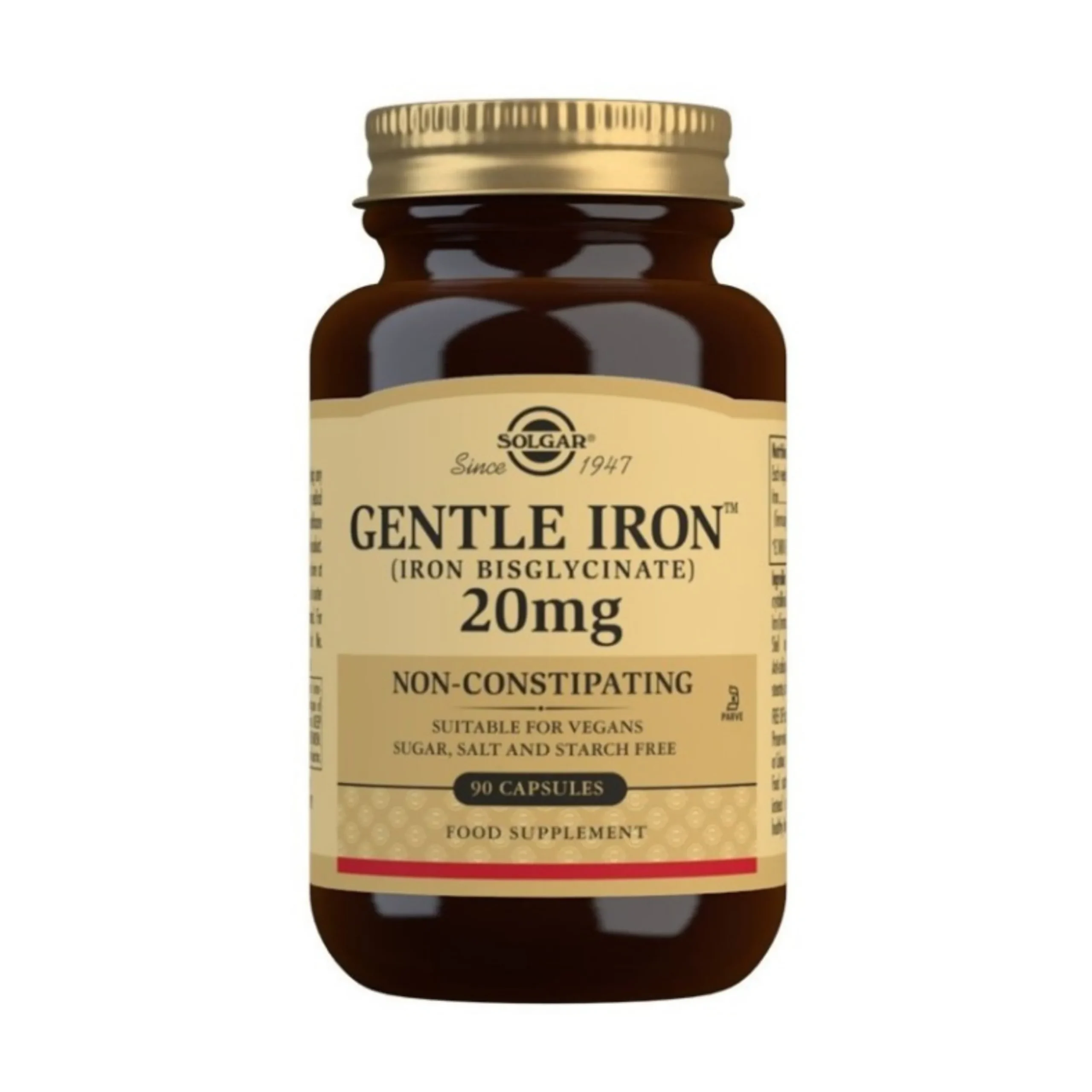 Gentle Iron 20mg 90k