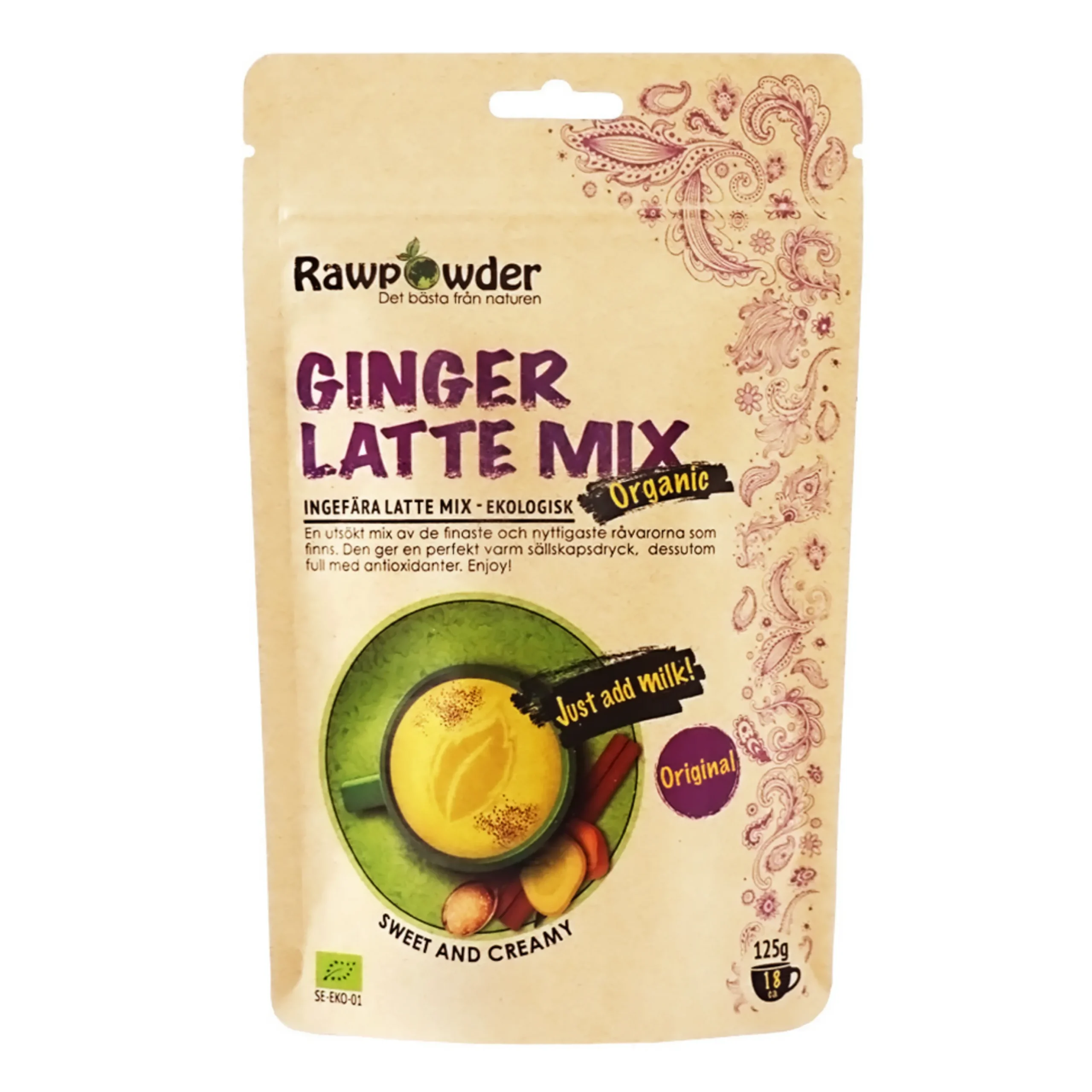 Ginger Latte Sweet and creamy 125g