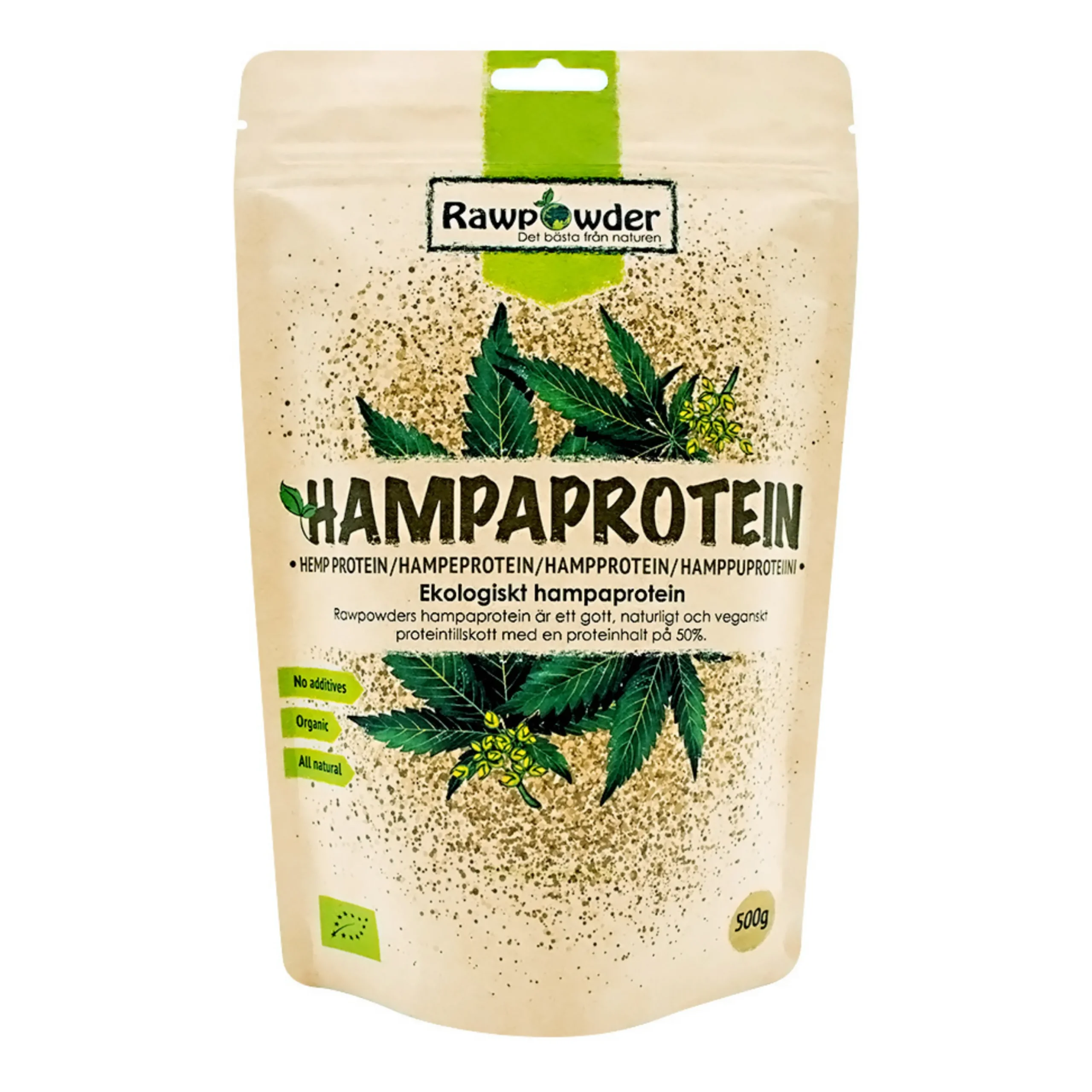 Hampaprotein Eko 500g