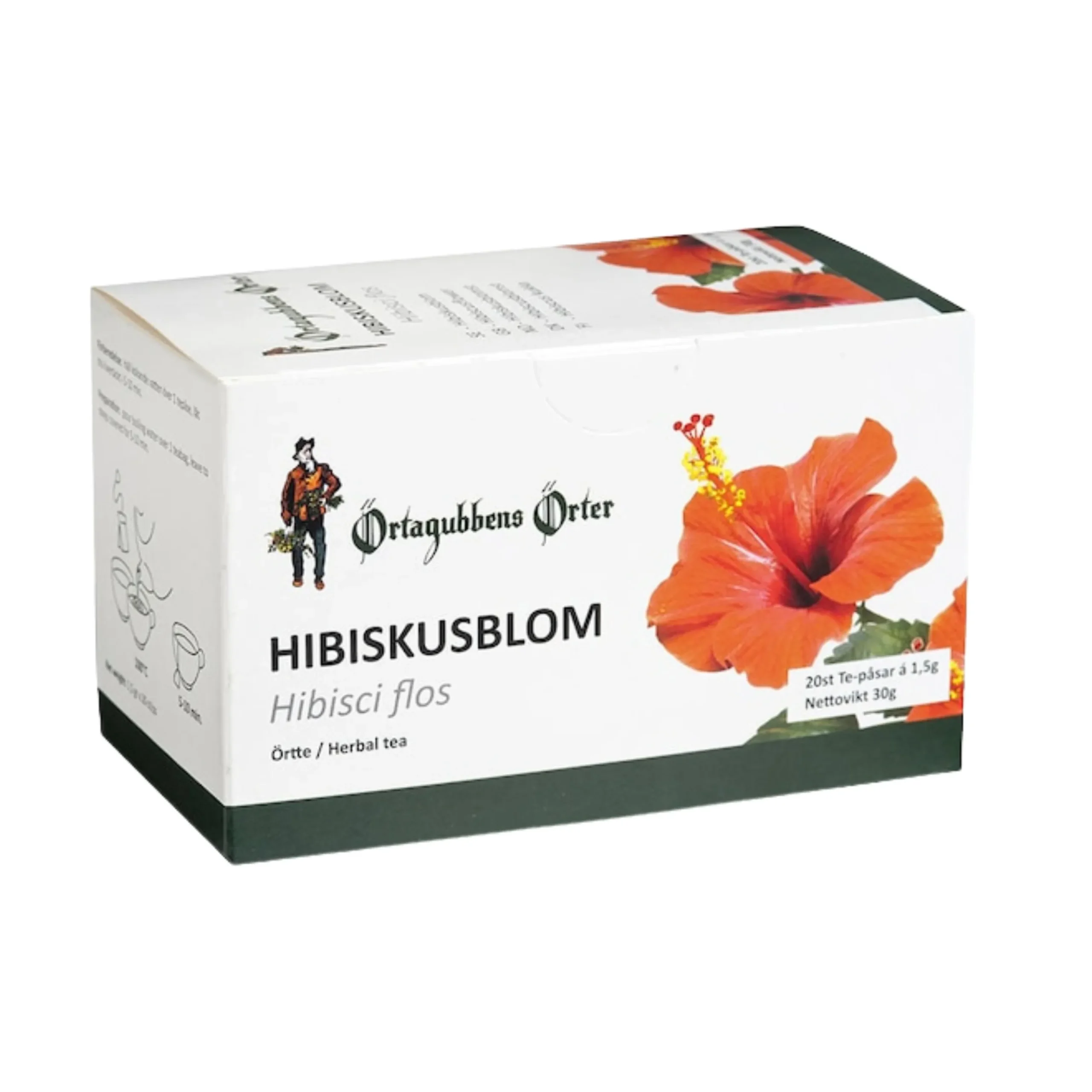 Hibiskusblomste 20st