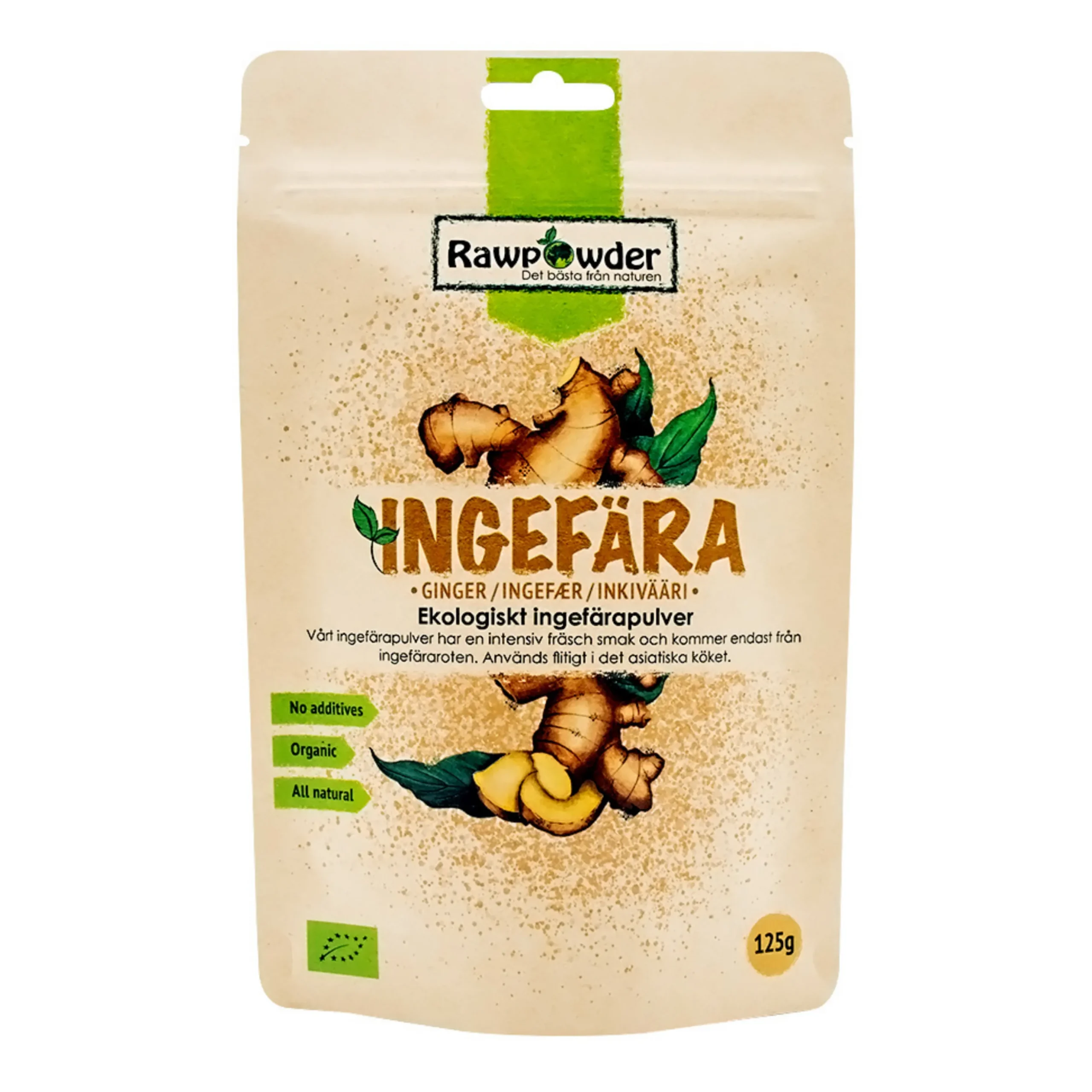 Ingefärapulver 125g