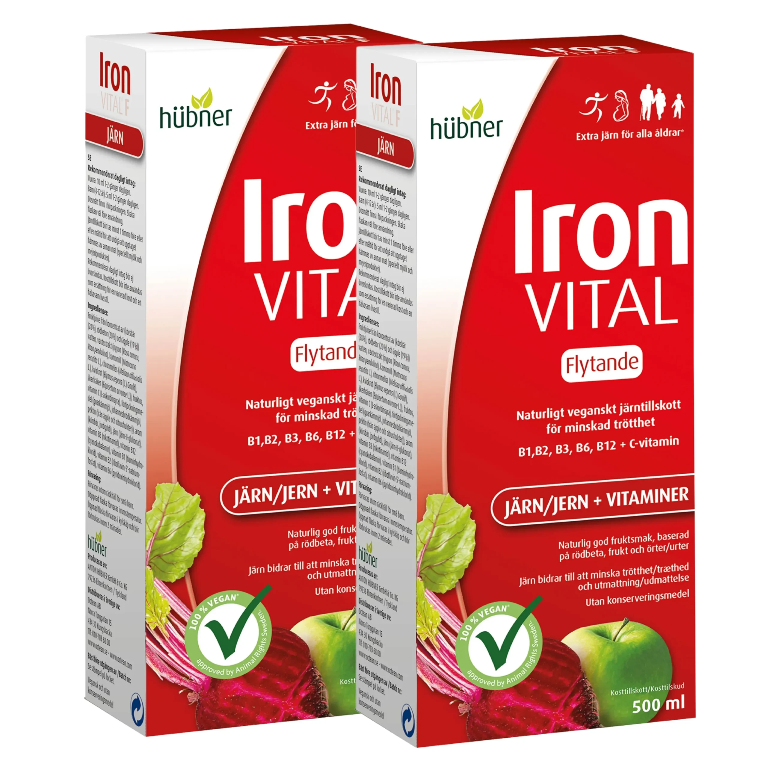 Iron Vital F Ekonomipack 2x500ml
