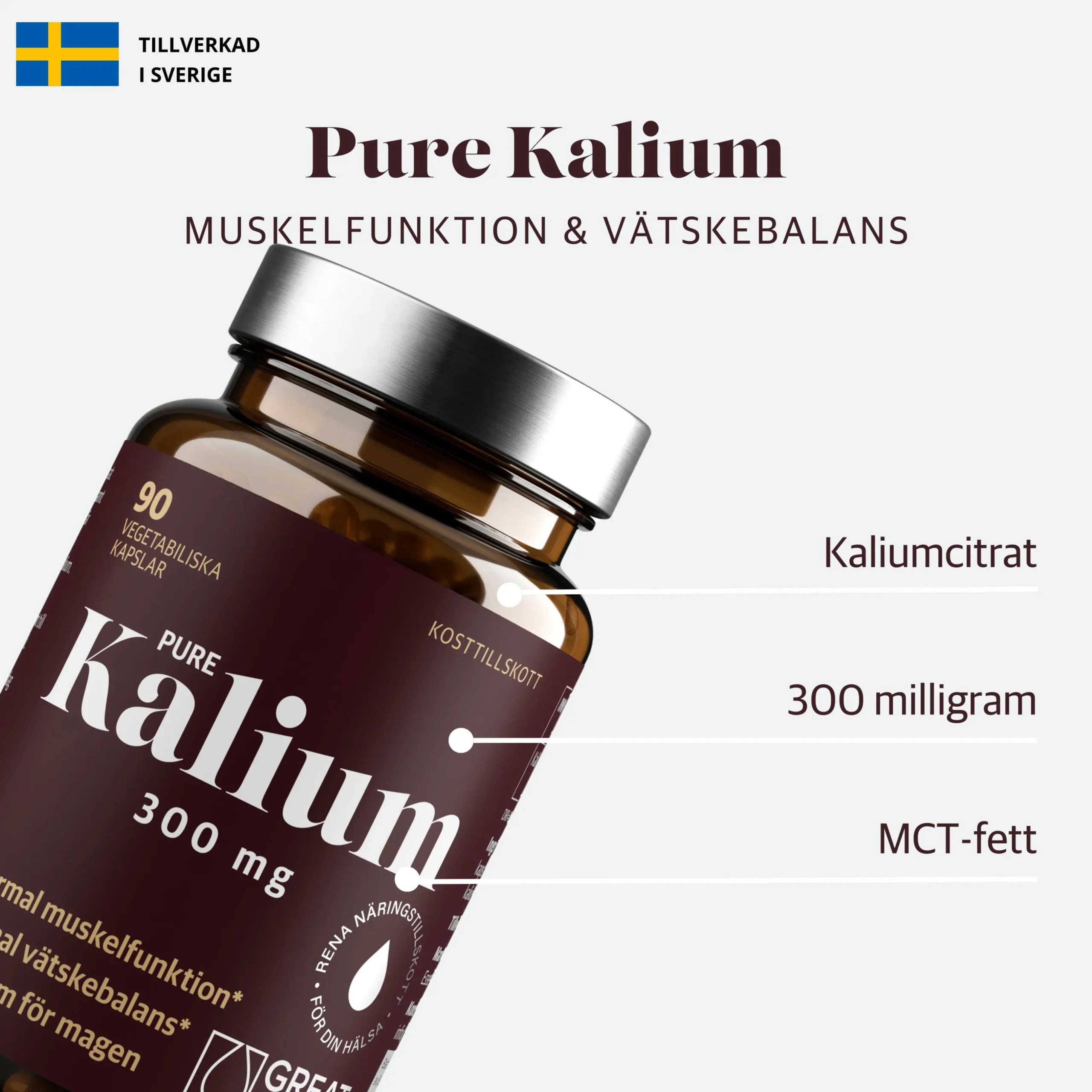 Kalium 300mg Ekonomipack 2x90k