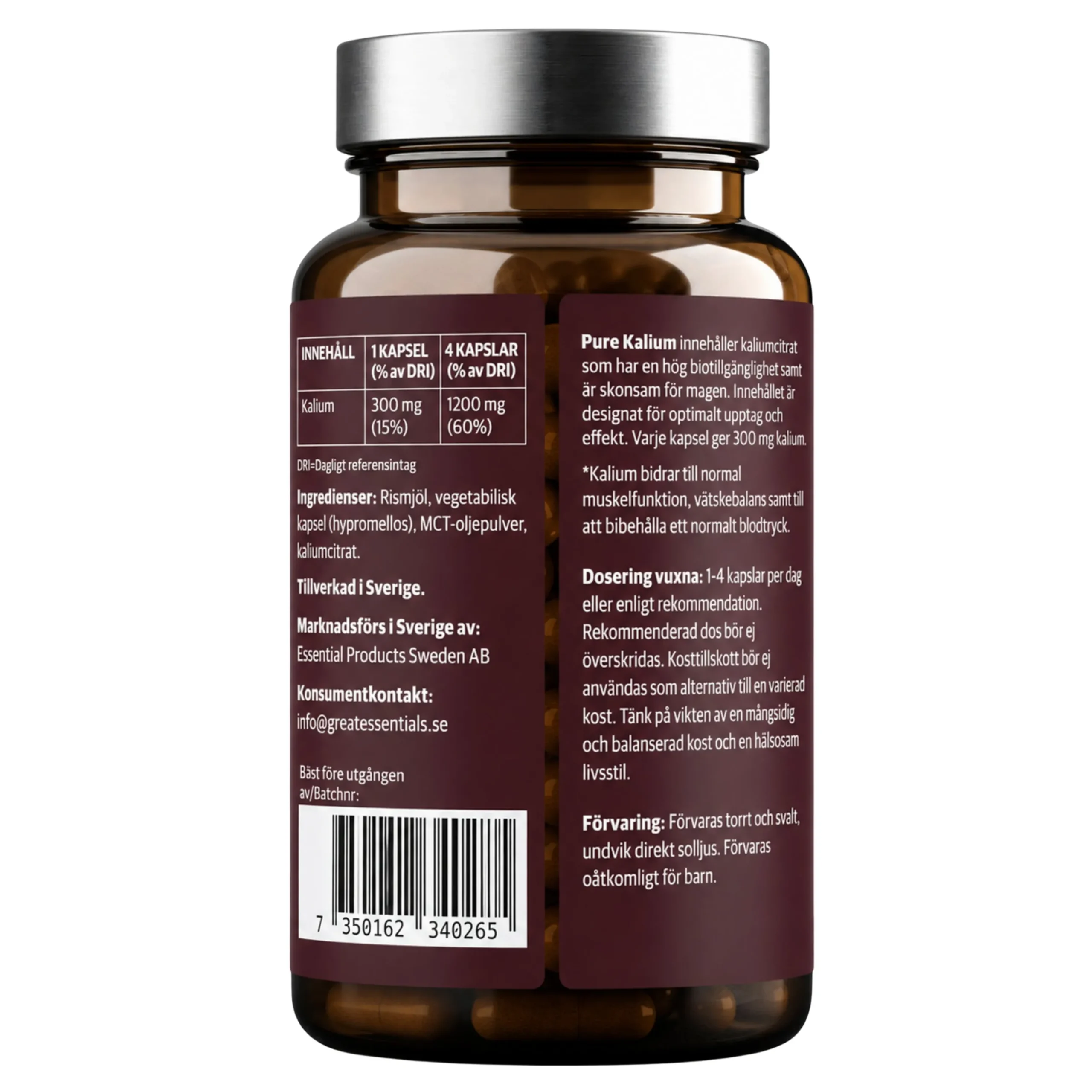 Kalium 300mg Ekonomipack 2x90k
