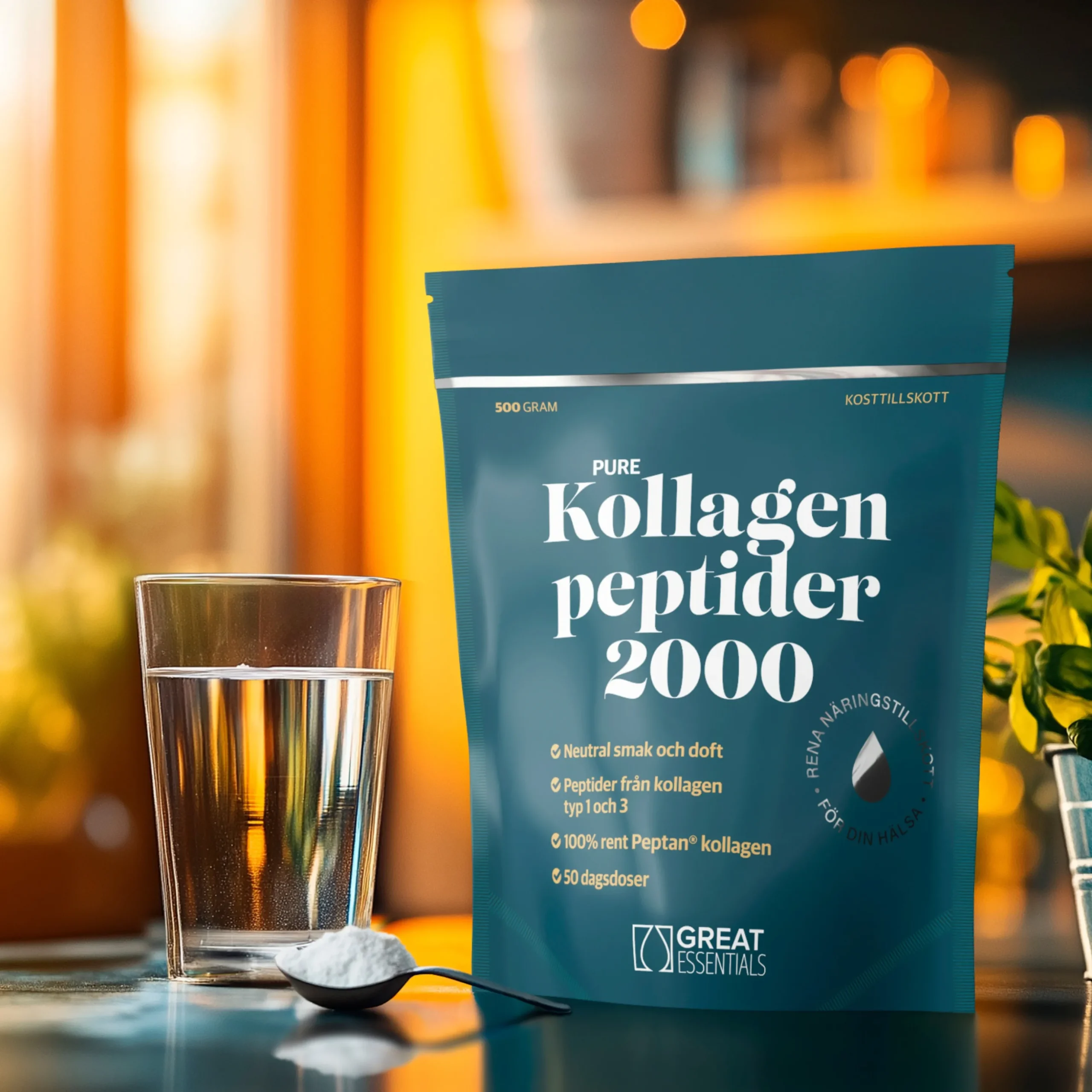 Kollagenpeptider 2000kDa 500g
