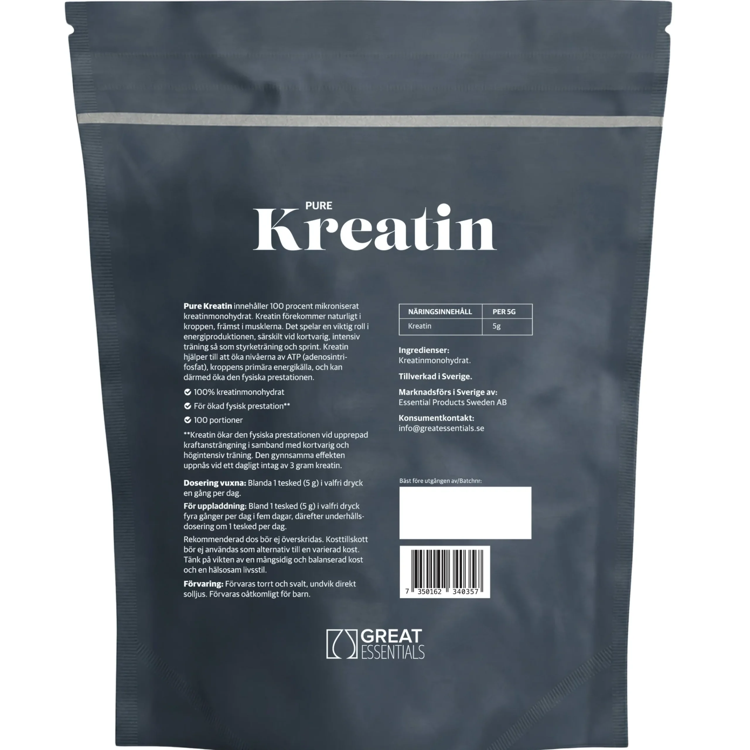 Kreatinmonohydrat 500g