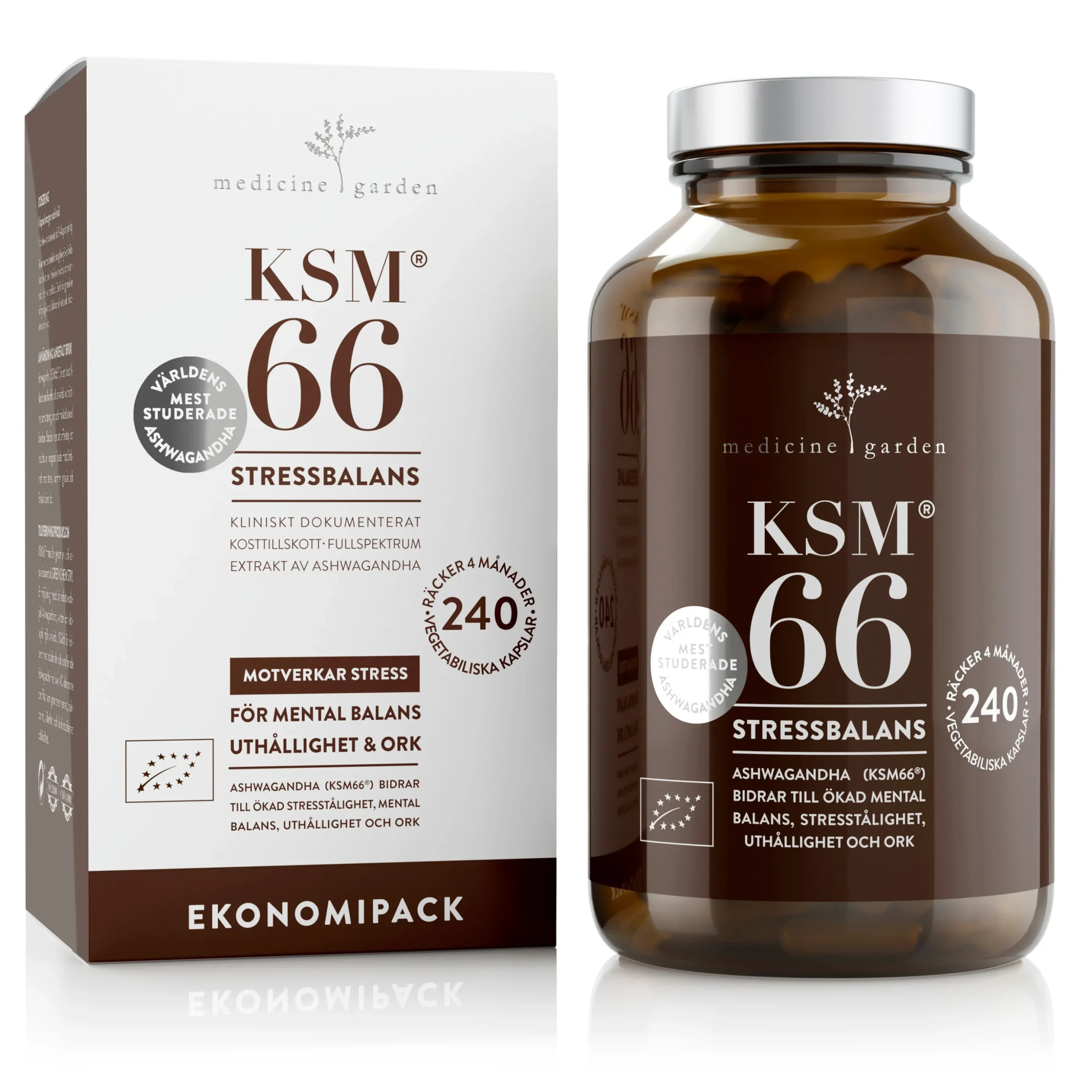 KSM66 Stressbalans Ekonomipack 2x240k