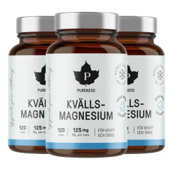 Kvällsmagnesium Ekonomipack 3x120k