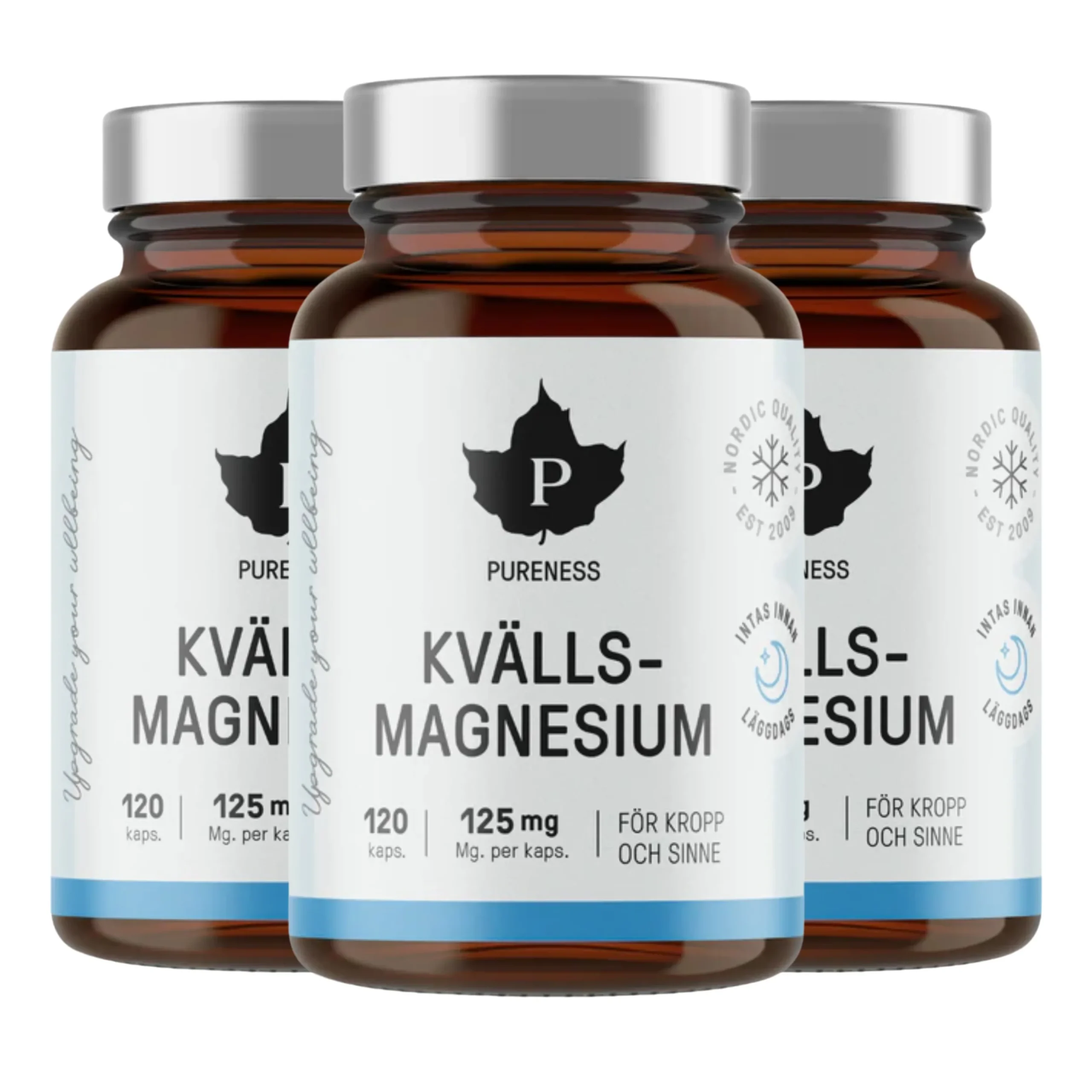 Kvällsmagnesium Ekonomipack 3x120k