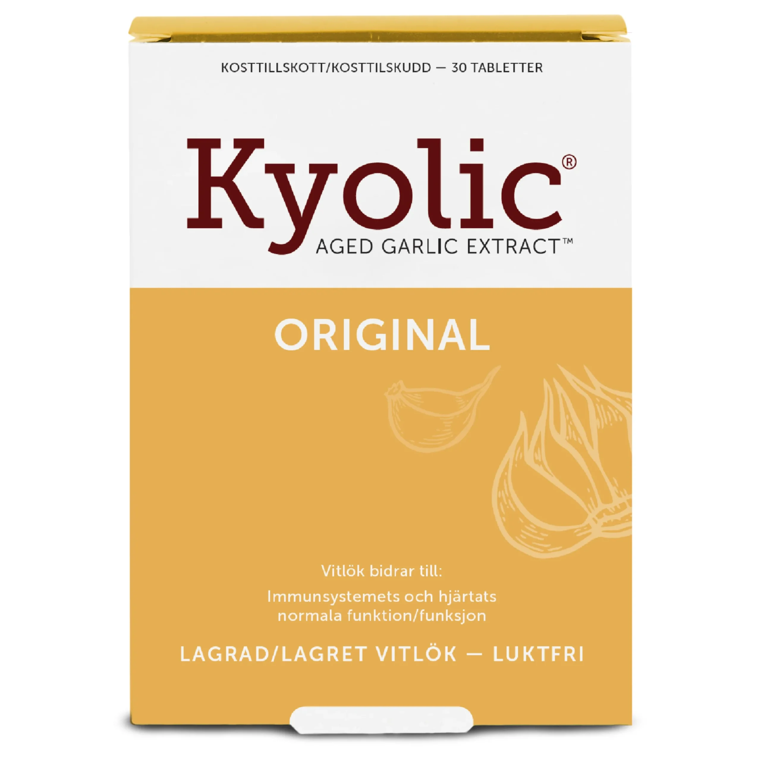 Kyolic Original 600mg 30t