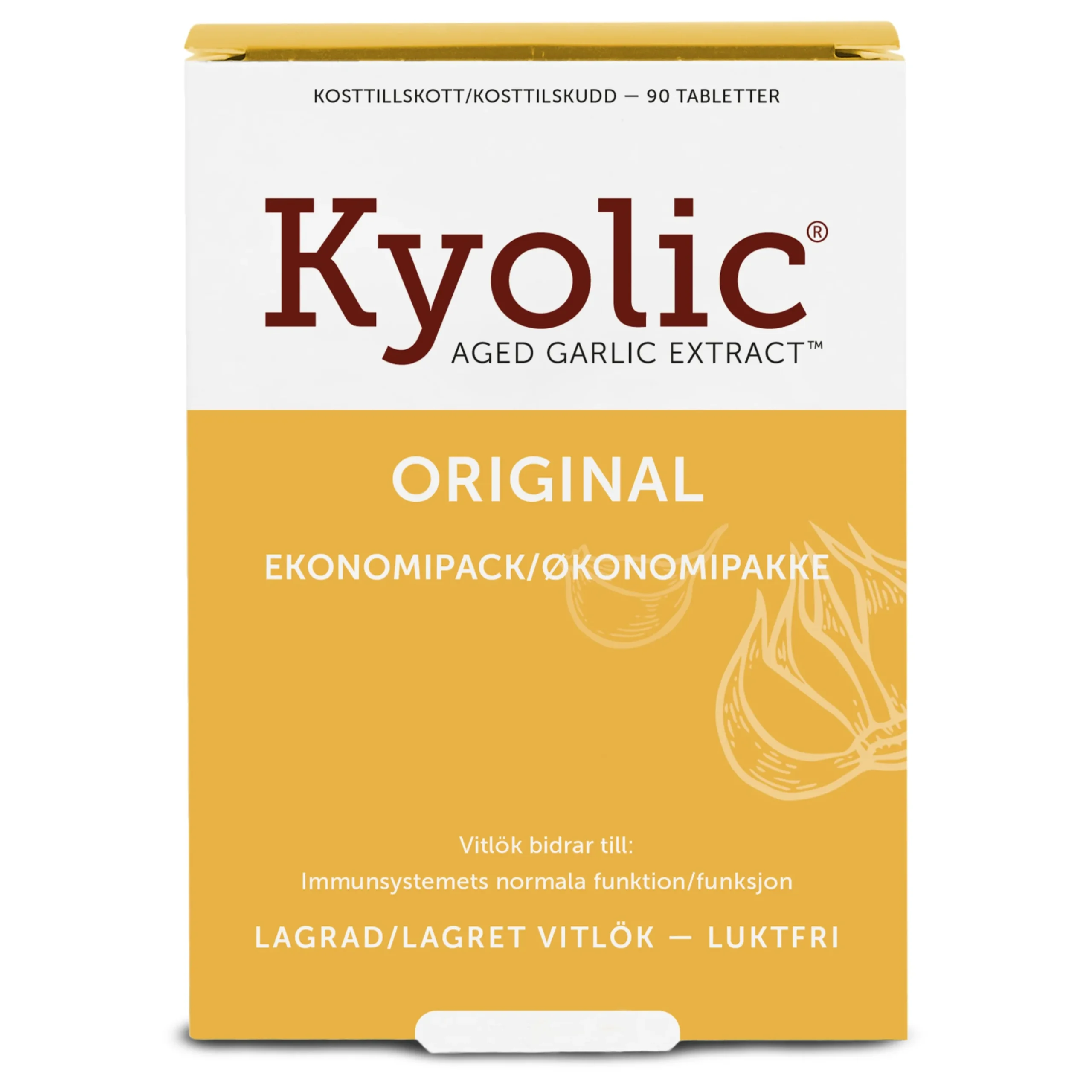 Kyolic Original 600mg 90t