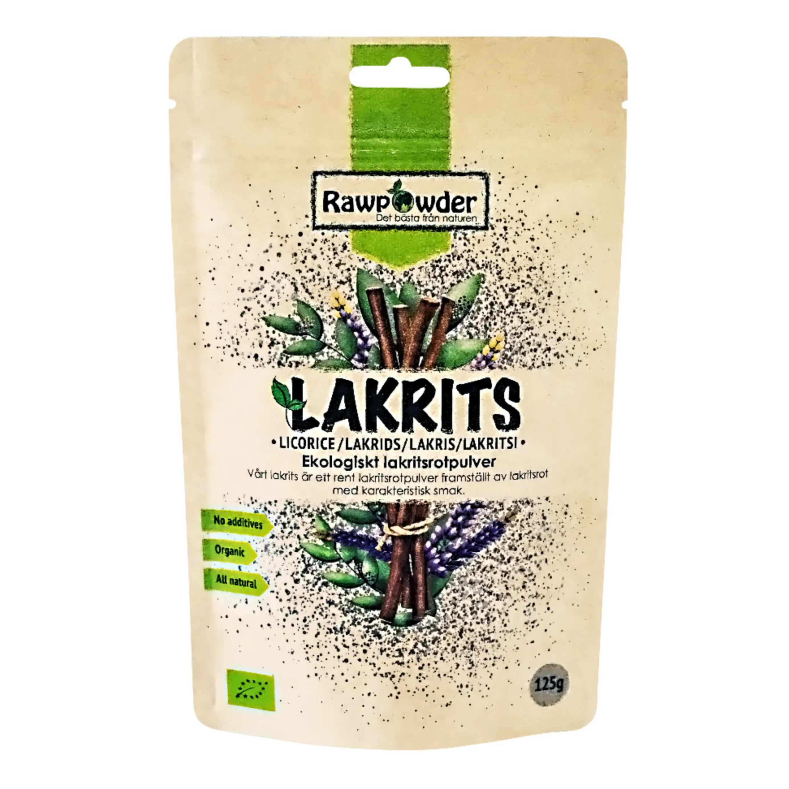 Lakritsrotpulver 125g