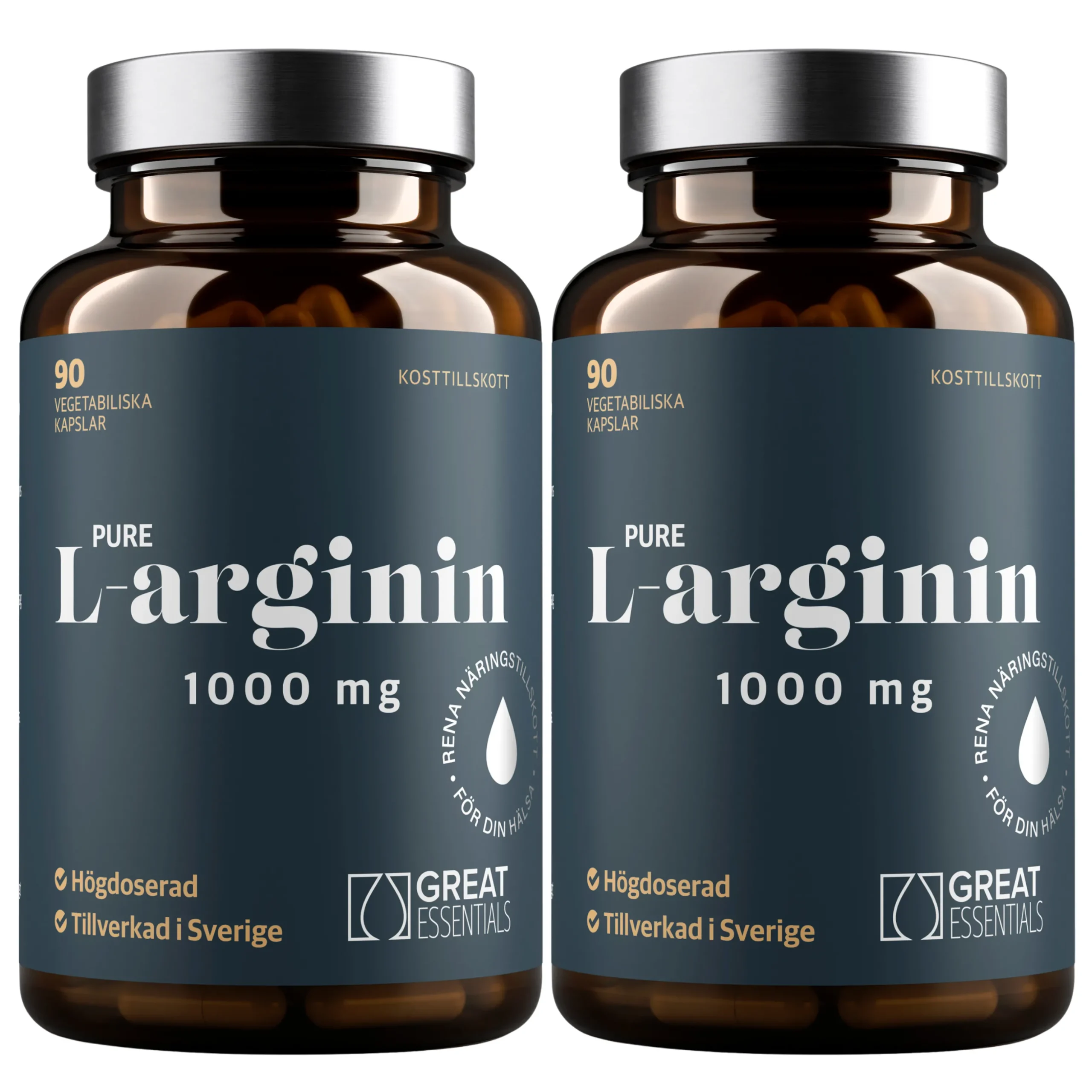 L-arginin 1000mg Ekonomipack 2x90k