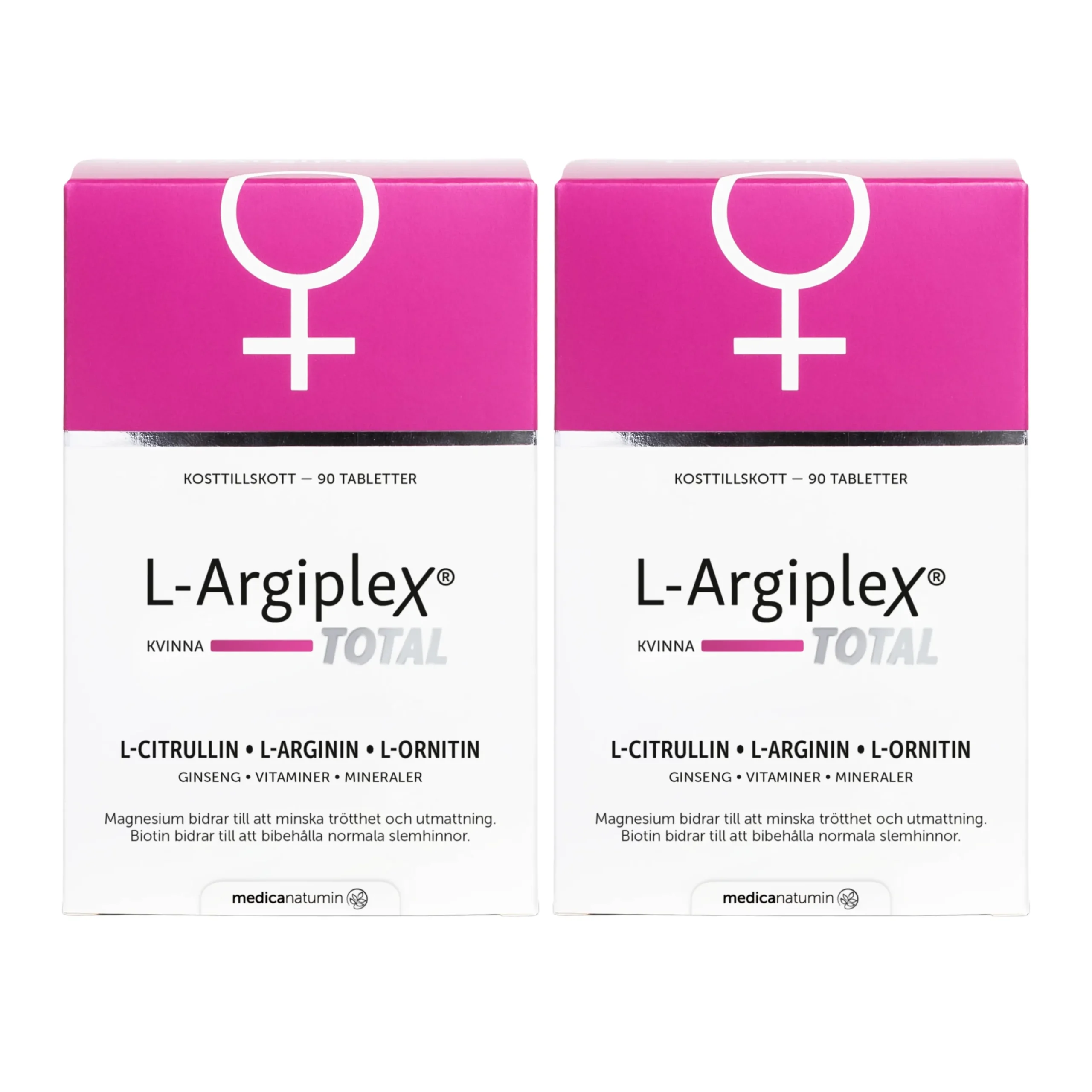 L-Argiplex Total Kvinna Ekonomipack 2x90t
