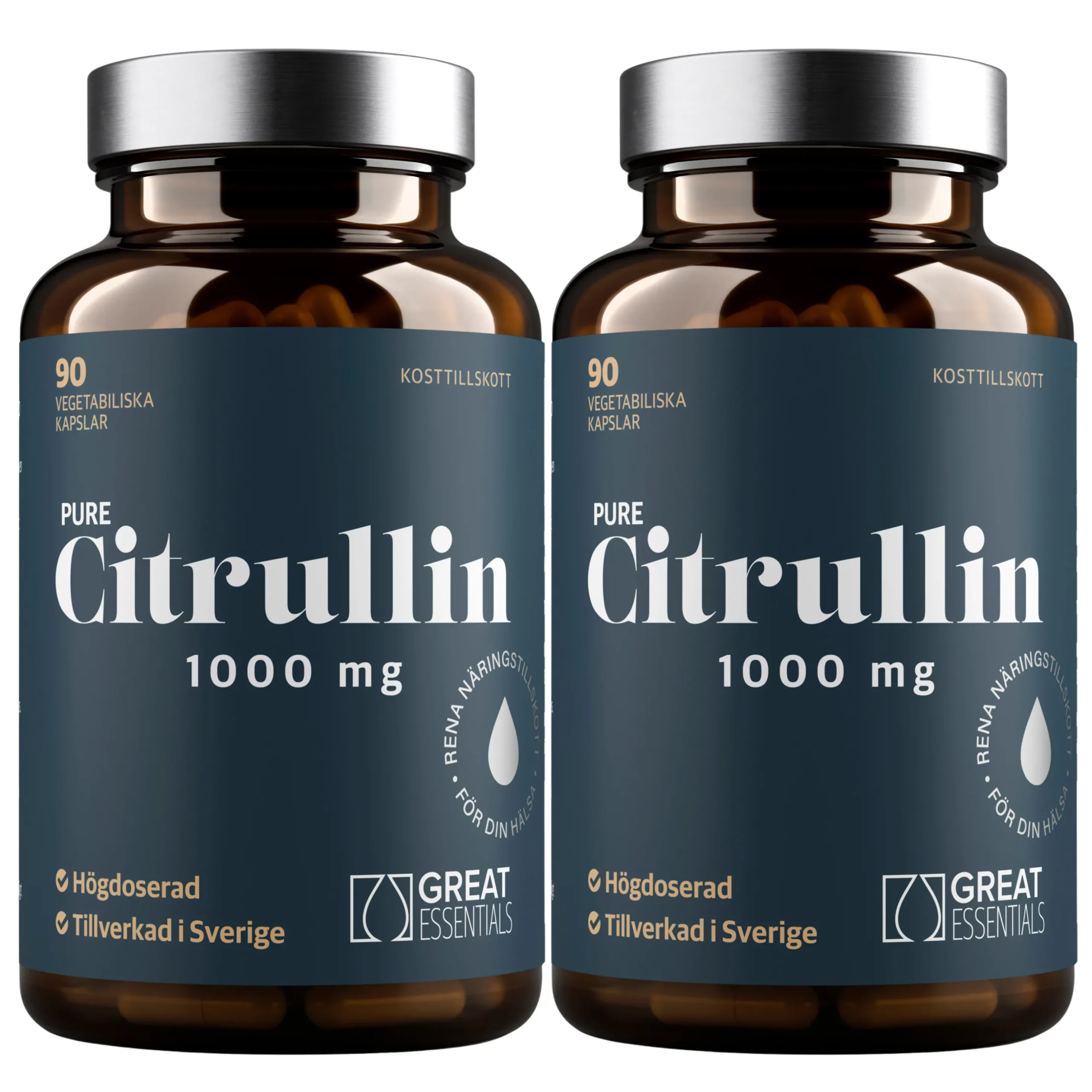 L-citrullin 1000mg Ekonomipack 2x90k