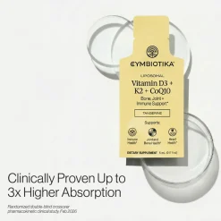 Liposomal Vitamin D3 + K2 + CoQ10 28x5ml