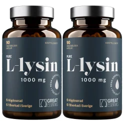 L-lysin 1000mg Ekonomipack 2x90k