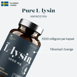 L-lysin 1000mg 90k