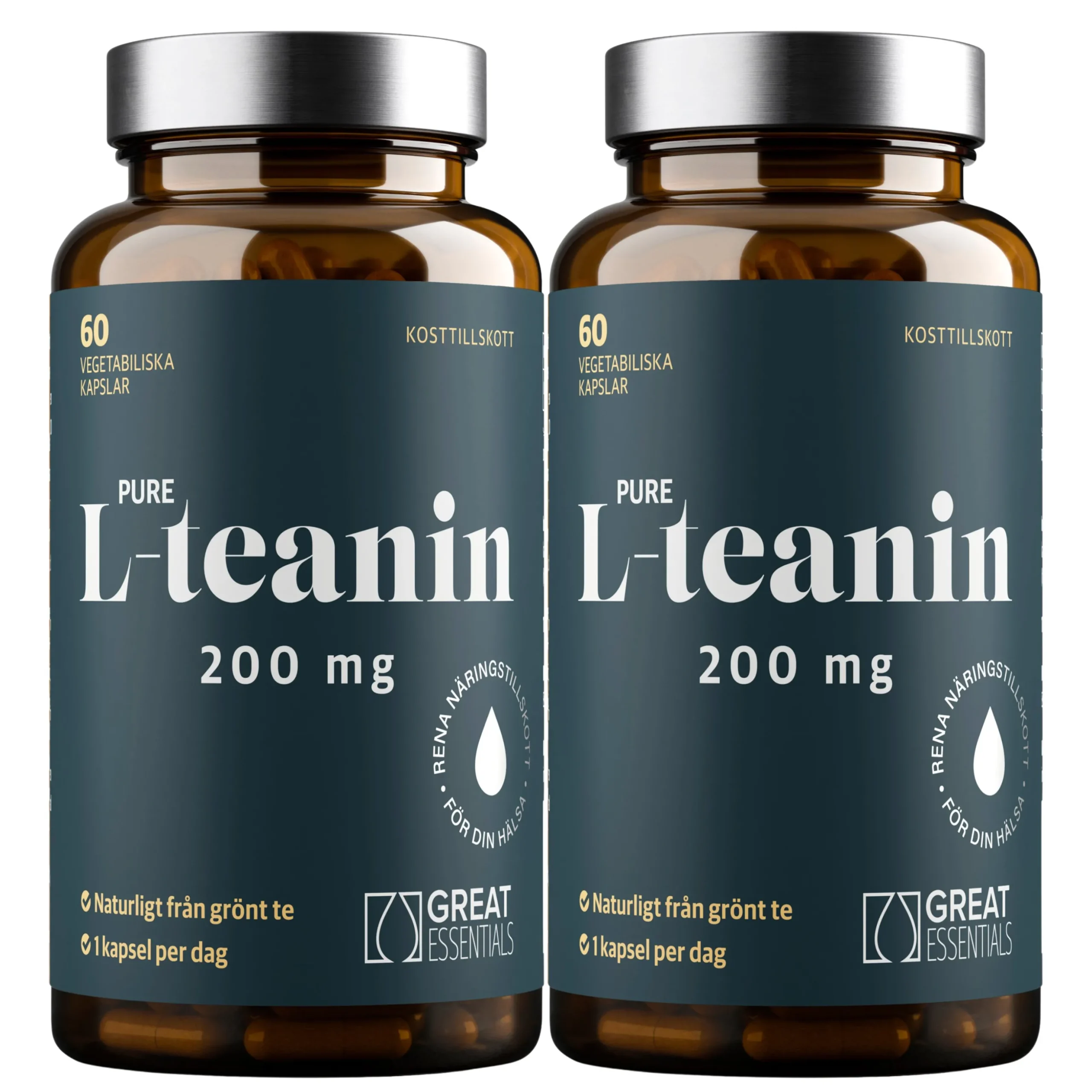 L-teanin 200mg Ekonomipack 2x60k