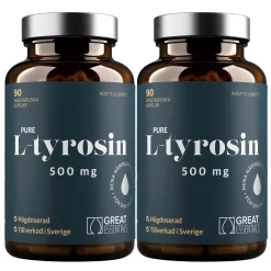 L-tyrosin 500mg Ekonomipack 2x90k