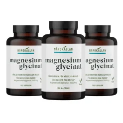 Magnesiumglycinat Ekonomipack 3x120k