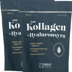 Marint Kollagen + Hyaluronsyra Naturell Ekonomipack 2x225g
