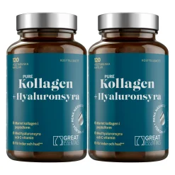 Marint Kollagen + Hyaluronsyra Ekonomipack 2x120k