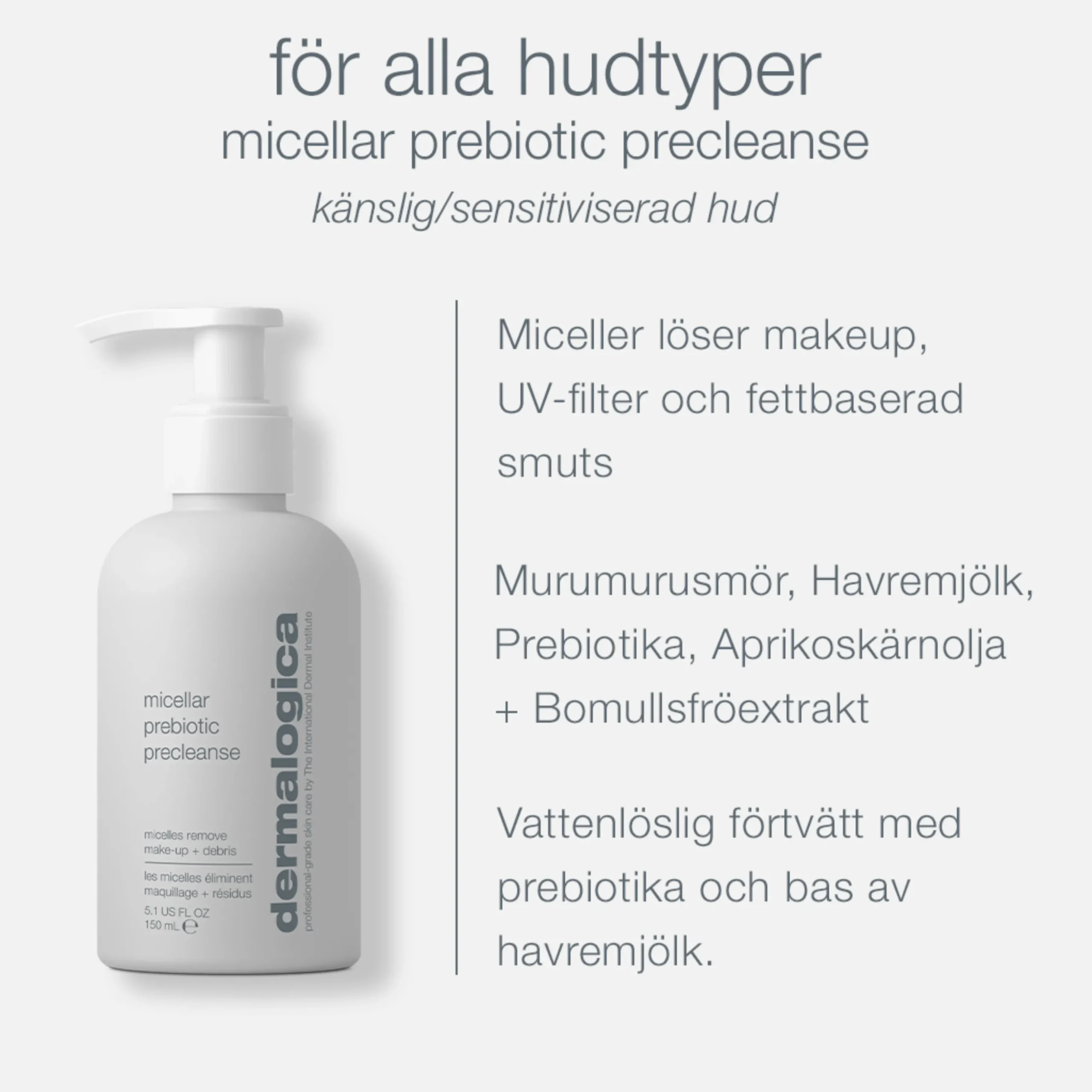 Micellar Prebiotic PreCleanse 150ml