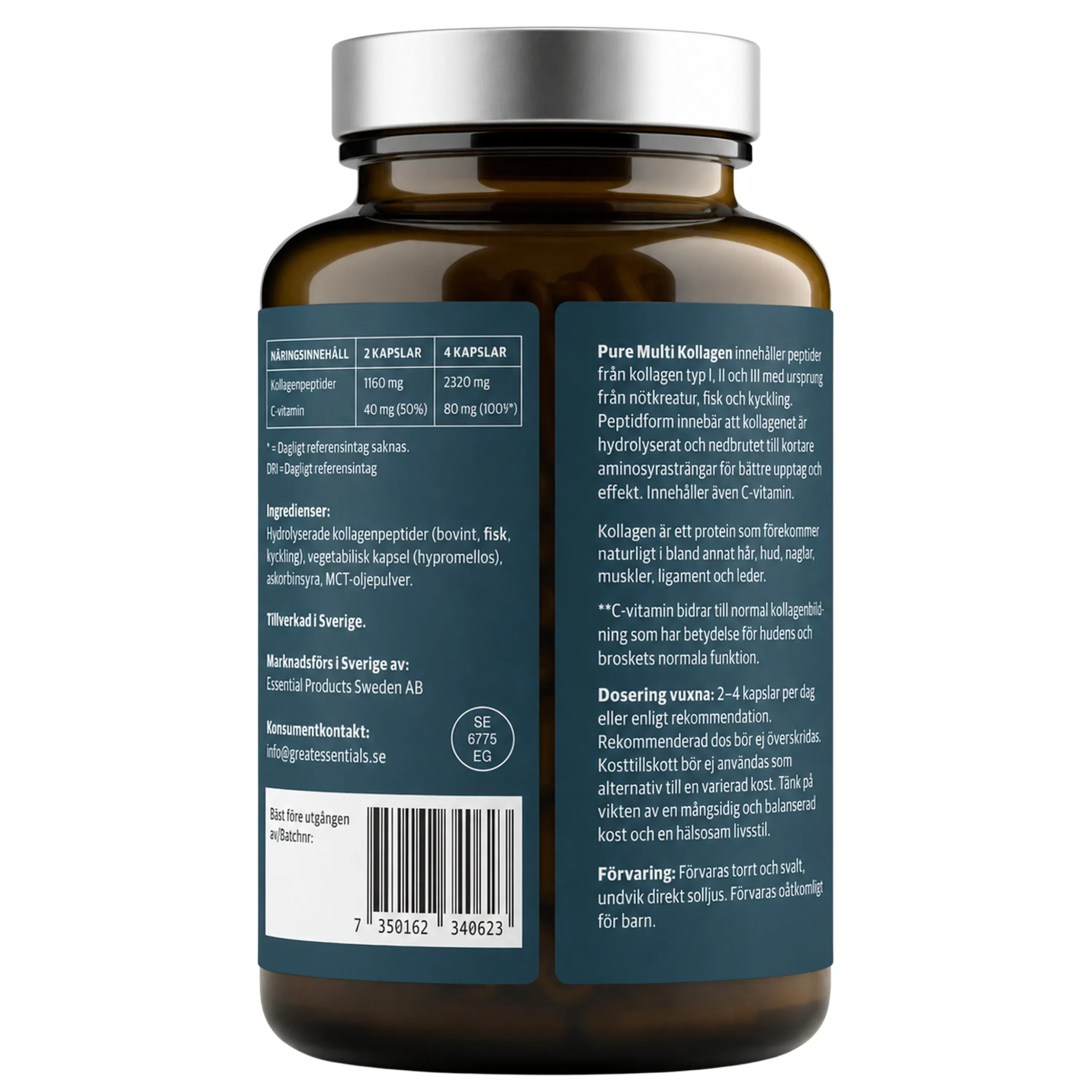Multi Kollagenpeptider I II III 120k