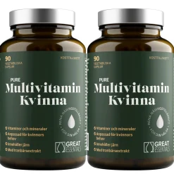 Multivitamin Kvinna Ekonomipack 2x90k