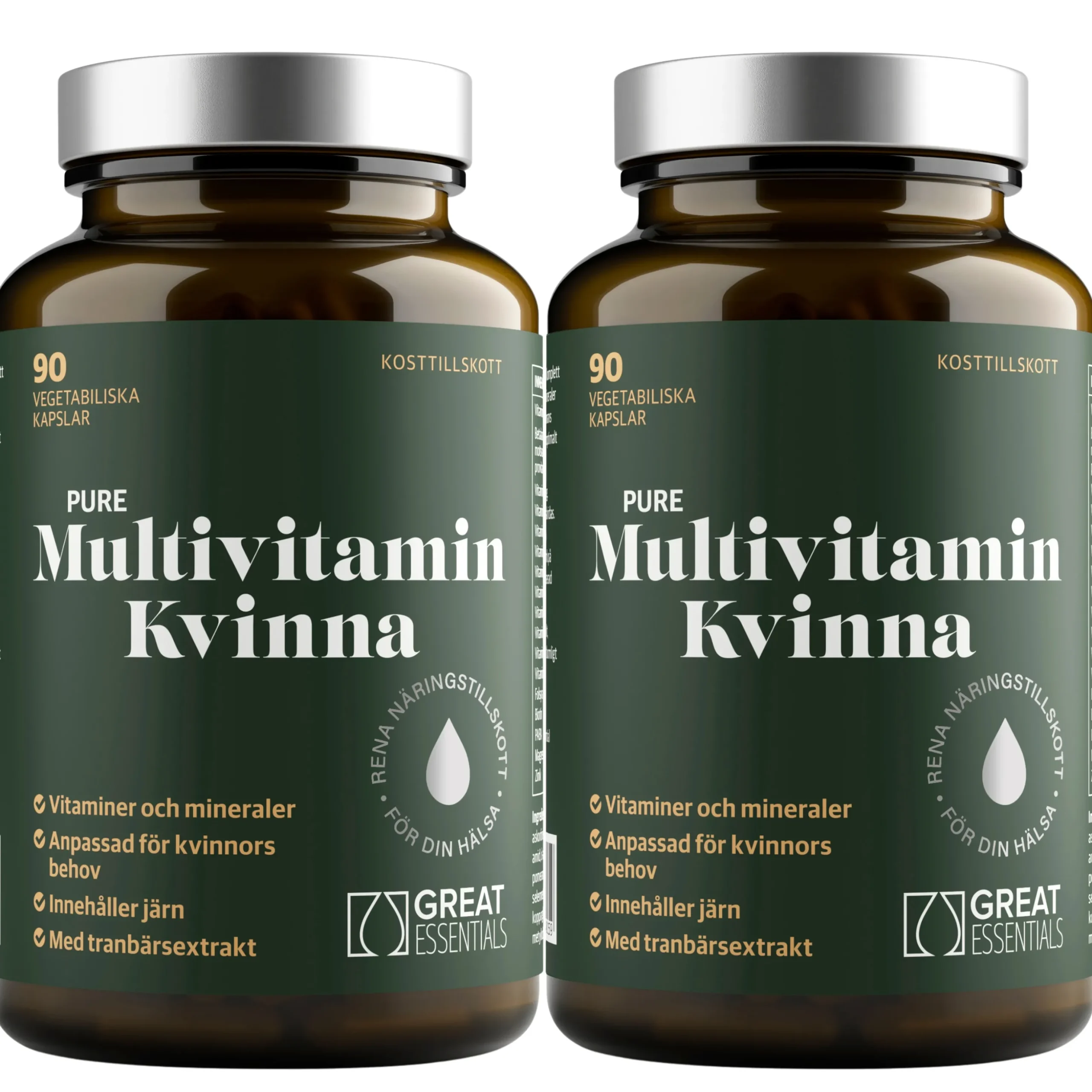 Multivitamin Kvinna Ekonomipack 2x90k
